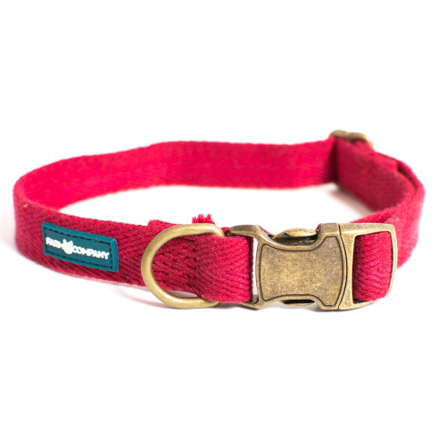 Green line ovratnica iz naravnih materialov bordo rdeca S.jpg