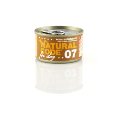 Natural Code 07 - piščanec s šunko za pse