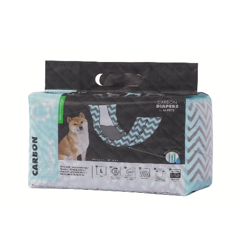 MP CARBON DIAPERS-Male Dog 3 (L) -18 pcs