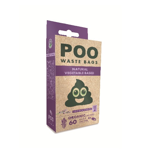 MP Poo Bags 4x15pc Natural-Lavander