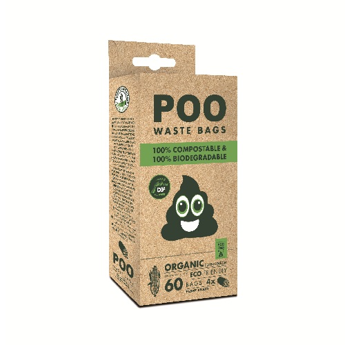 MP Poo Bags 4×15 kos – Biodegradable 100 %
