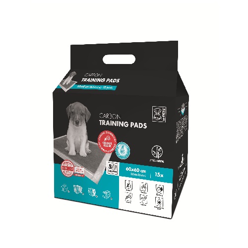 MP Training Pad CARBON 60x60cm-15pc
