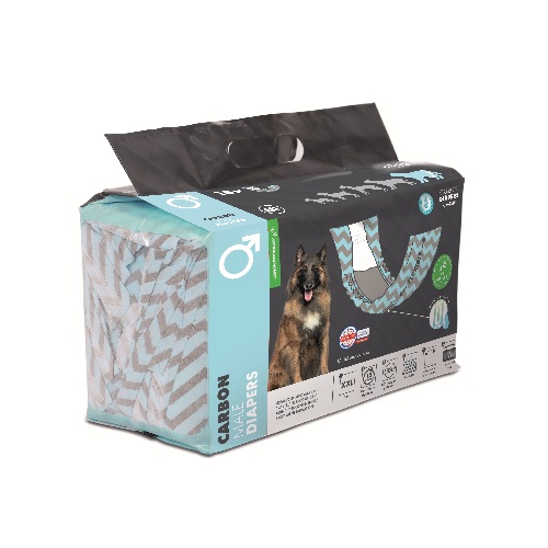 MP CARBON DIAPERS-Male Dog 5 (XXL )-18pc