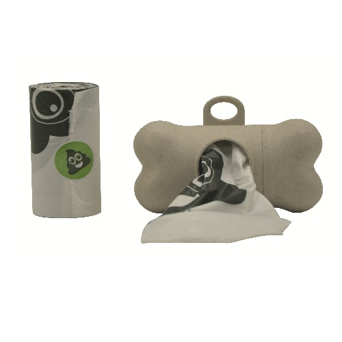 MP Poo Waste Bag BAMBOO 15pc Natural bag