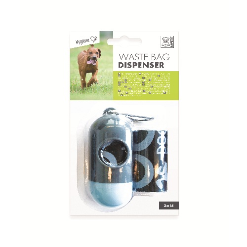MP Poo Waste Bag DISPENSER 2×15pc – MIX