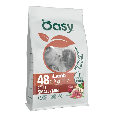 OASY Monoprotein Adult S/M jagnjetina 800g