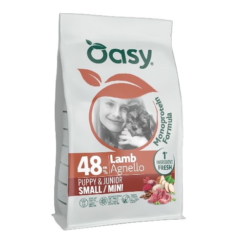 OASY Monoprotein Puppy S/M jagnjetina 2kg