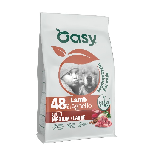 OASY Monoprotein Adult M/L jagnjetina 2kg