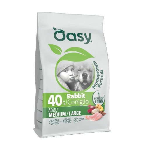 OASY Monoprotein Adult M/L kunec 10kg